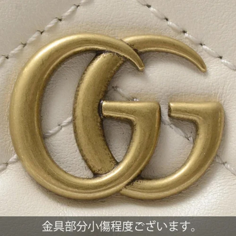 Gucci Vintage Pre-owned Fabric handbags White Dames