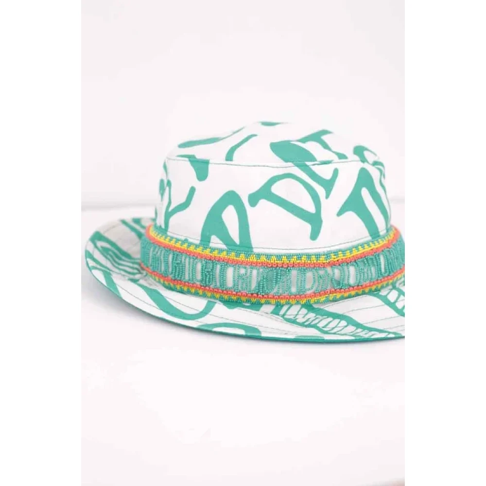 Dior Vintage Pre-owned Cotton hats Green Heren