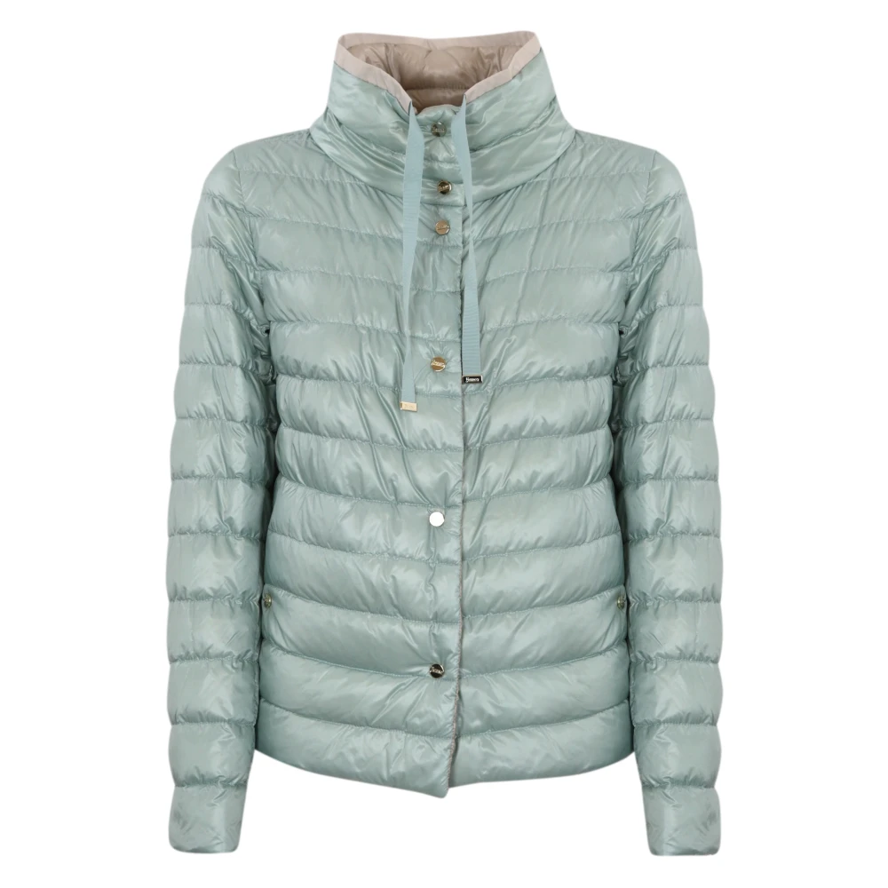 Herno Lichtgewicht Gewatteerde Damesjas Blauw IJs Blue Dames