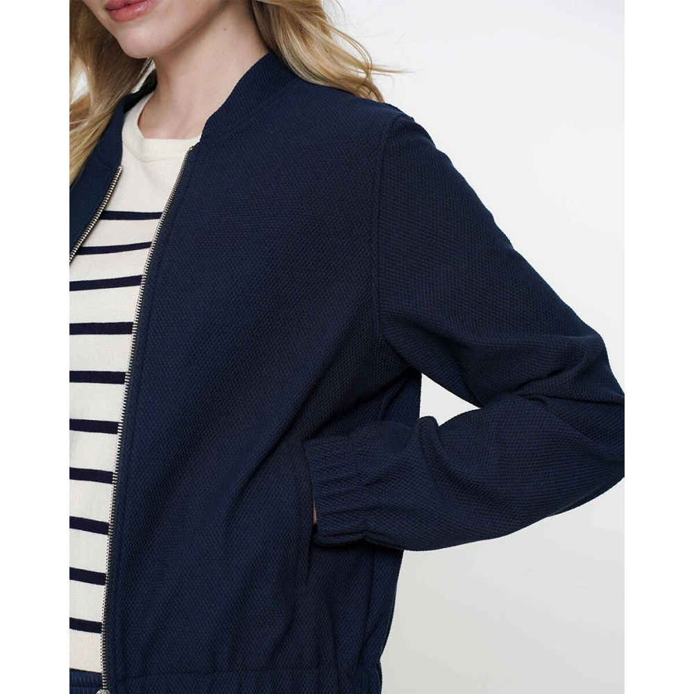 Geisha Comfortabele Bomberjack Blue Dames