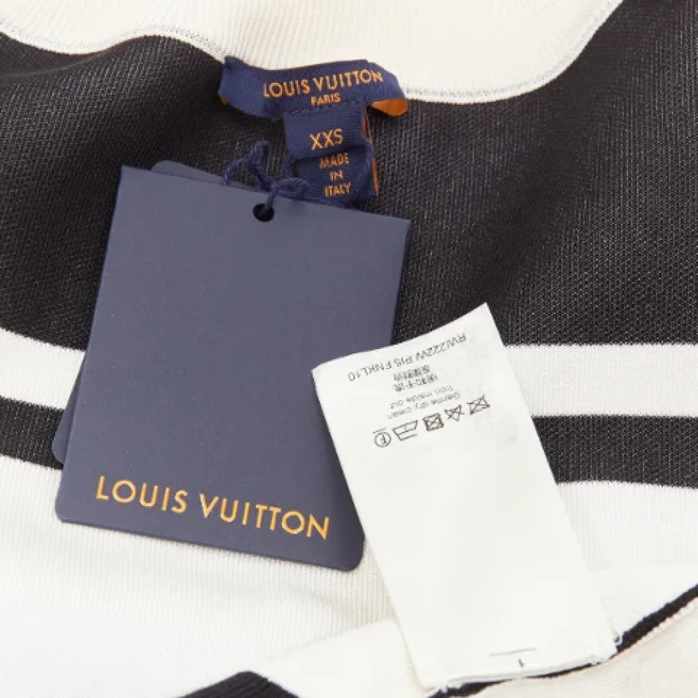 Louis Vuitton Vintage Pre-owned Fabric tops Black Dames