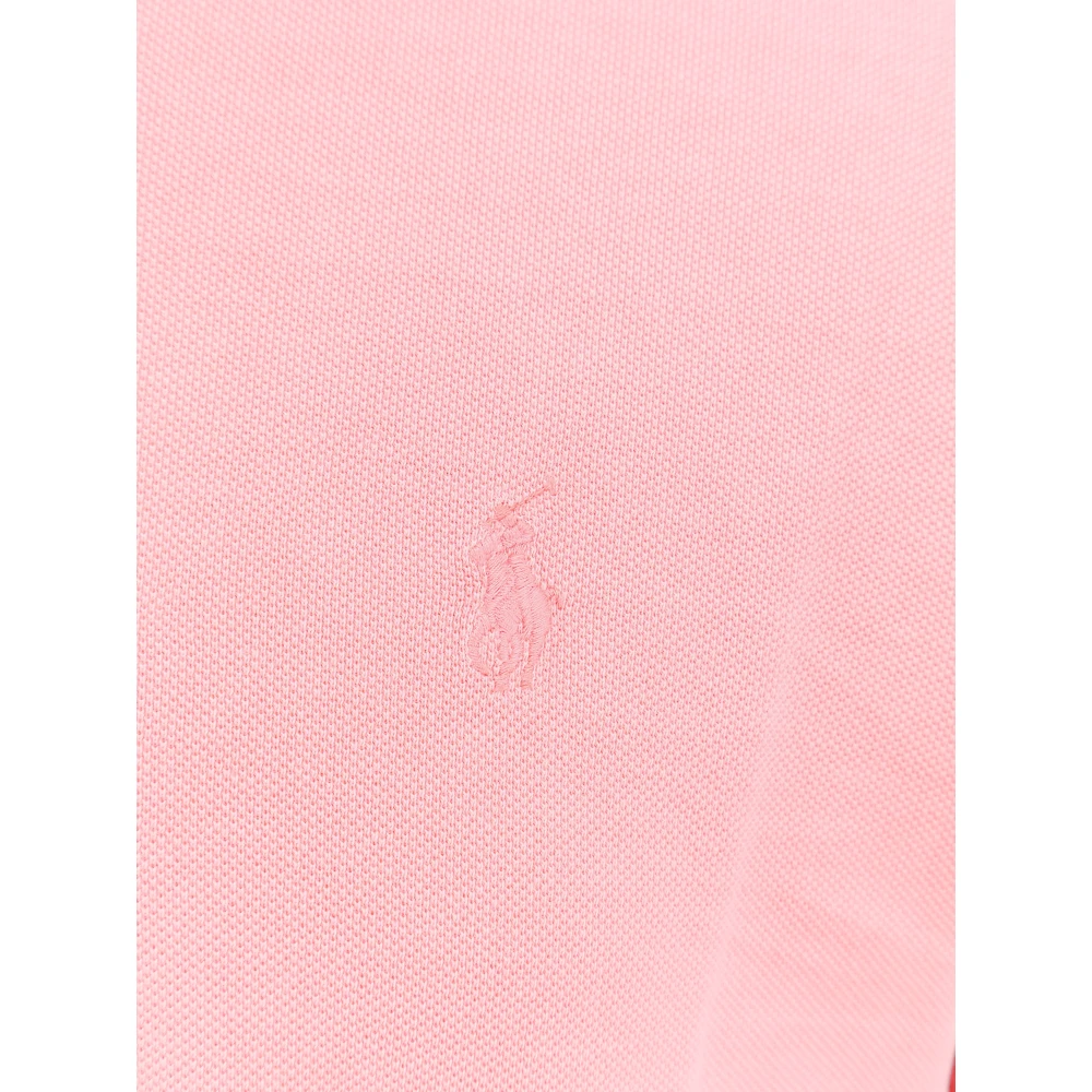 Polo Ralph Lauren Klassieke Slim Fit Polo Shirt Pink Heren