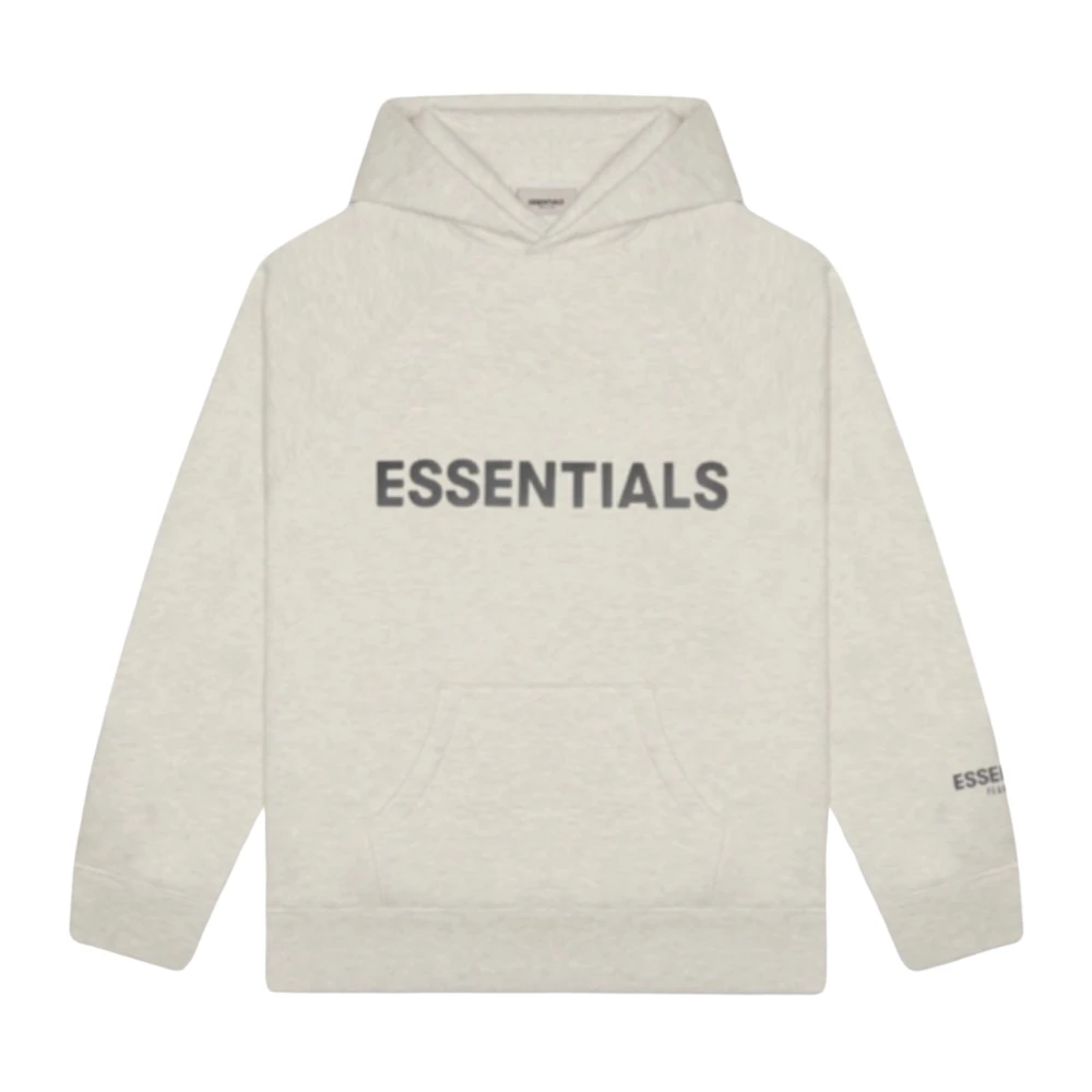 Fear Of God Beperkte oplage Iconische Essentials Hoodie Beige Heren