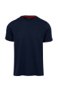 t-shirt-bleu-en-coton-a-col-rond-et-manches-courtes