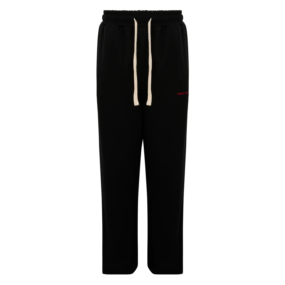 Vision OF Super Zwarte Stijlvolle Broek Black Heren