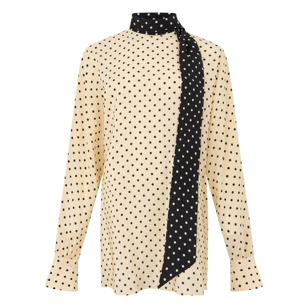 Valentino Garavani Tops Blouses & Shirts Mujer Beige S