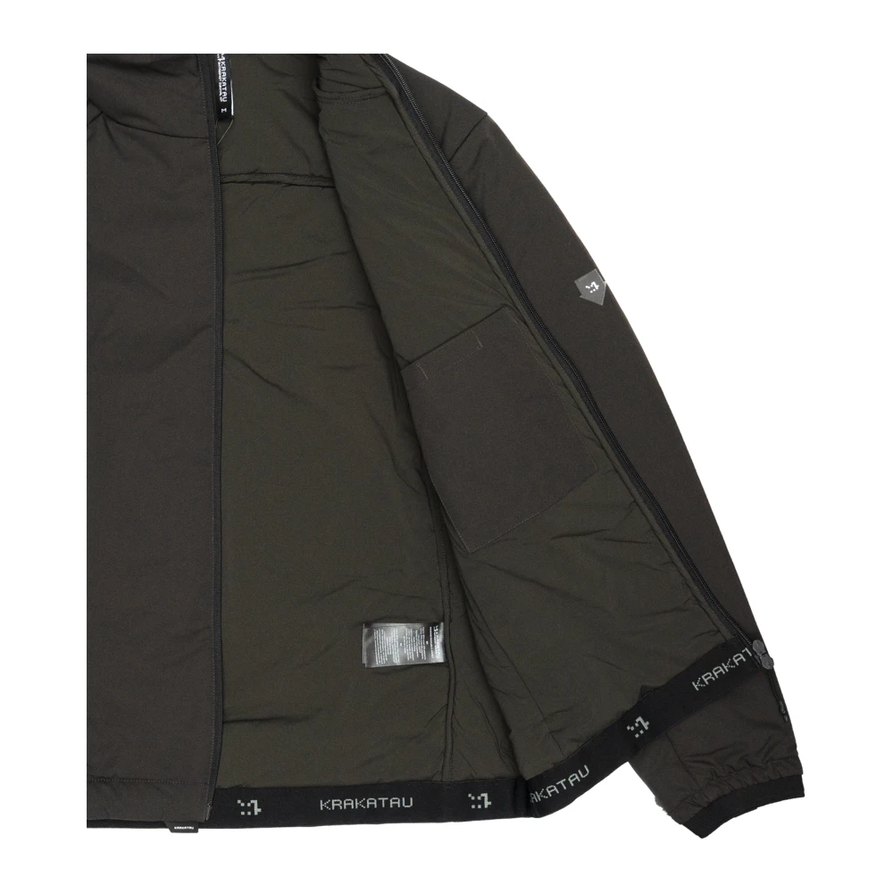 Krakatau Nylon jassen en parka's Green Heren