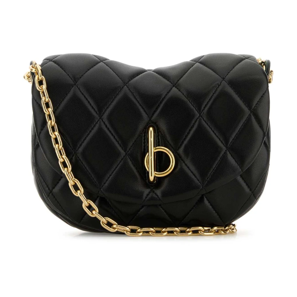 Burberry Women's Black Cross Body Bags, One Size, Quilted Rocking Horse Bag