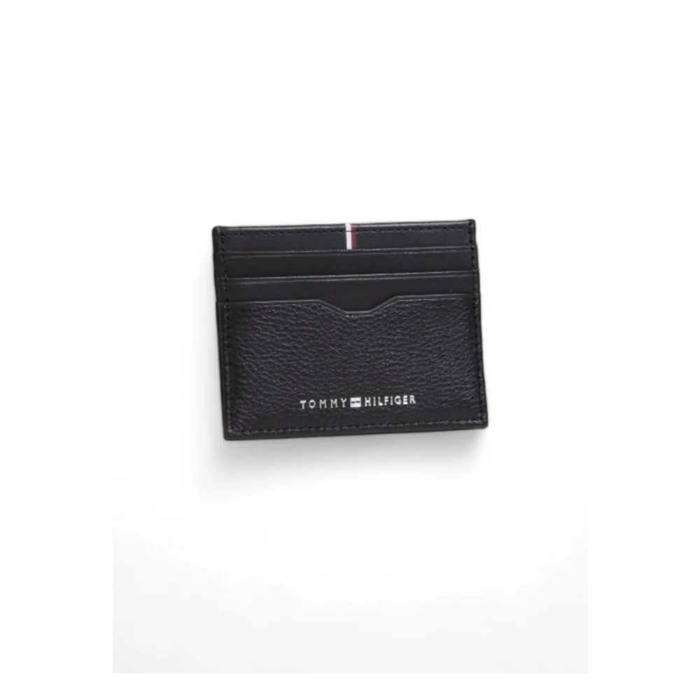 Tommy Hilfiger Heren Portemonnee Herfst Winter Collectie Leer Black Heren