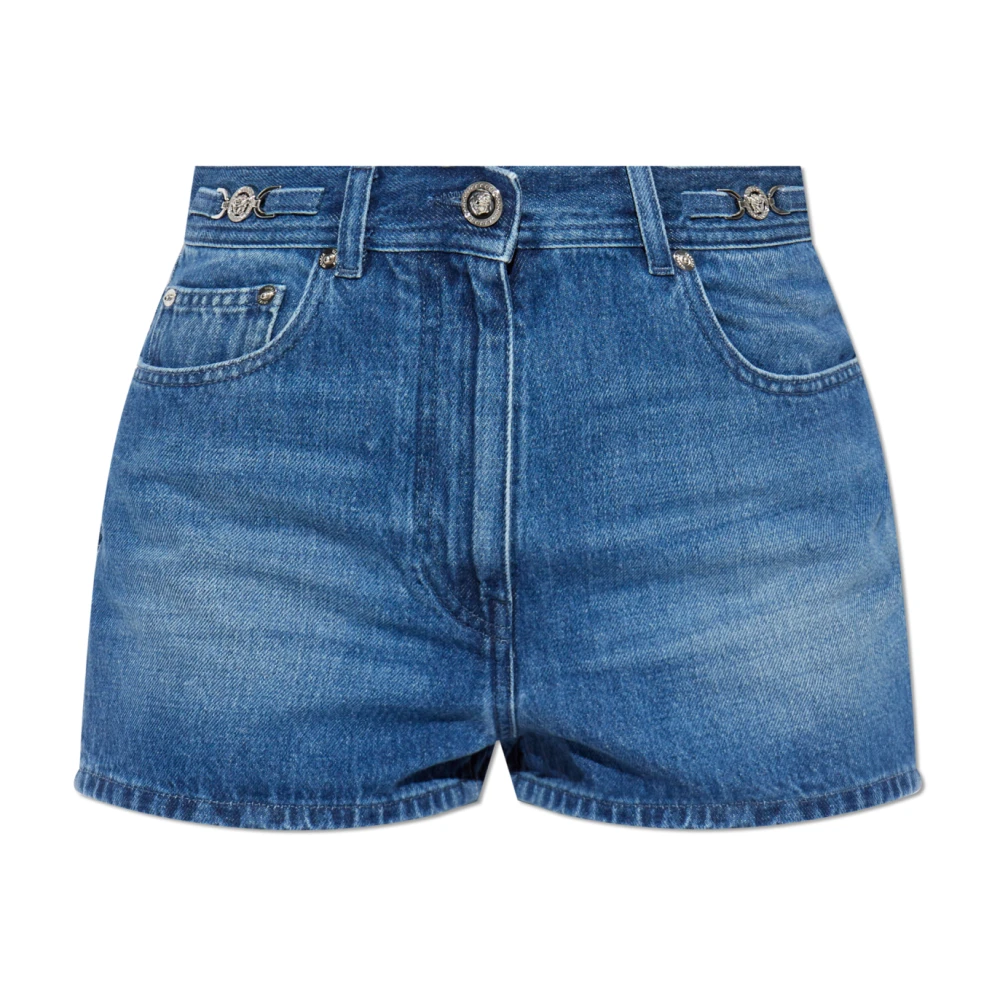 Versace Denim shorts Blue Dames