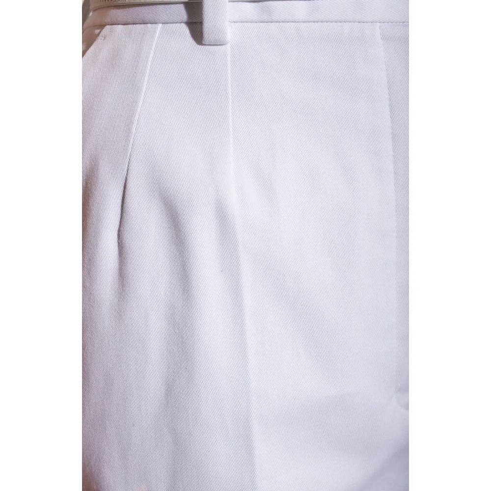 Dolce & Gabbana Hoge taille culottes White Dames