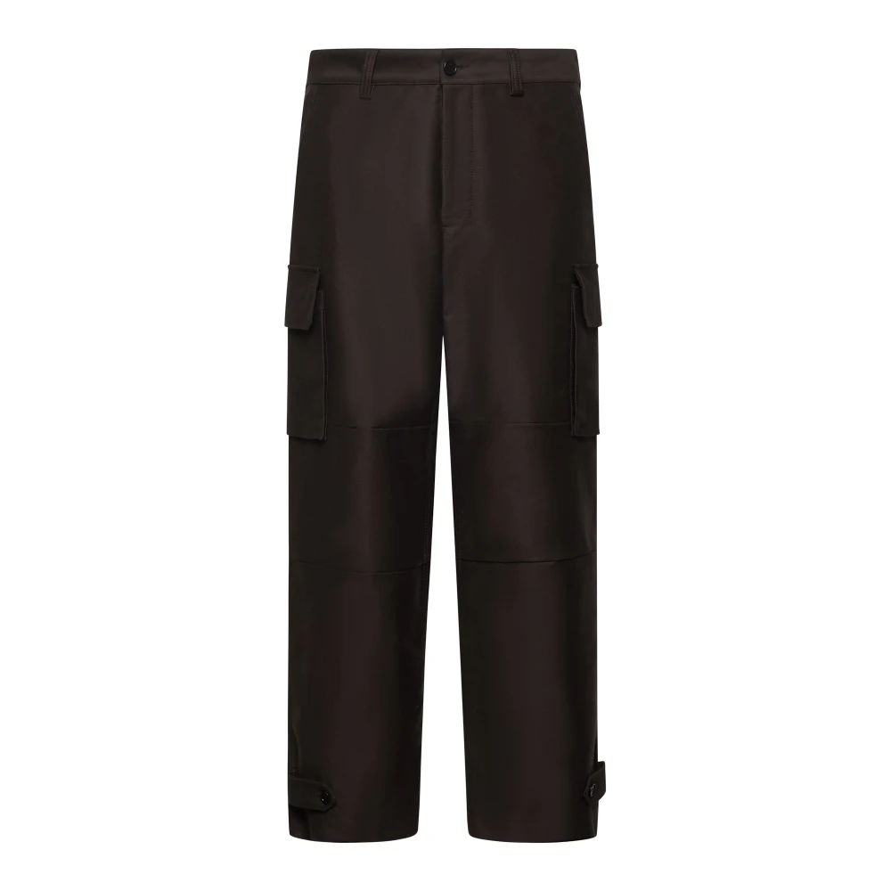 Marni Cargo Broek met Wijde Pijpen Brown Heren