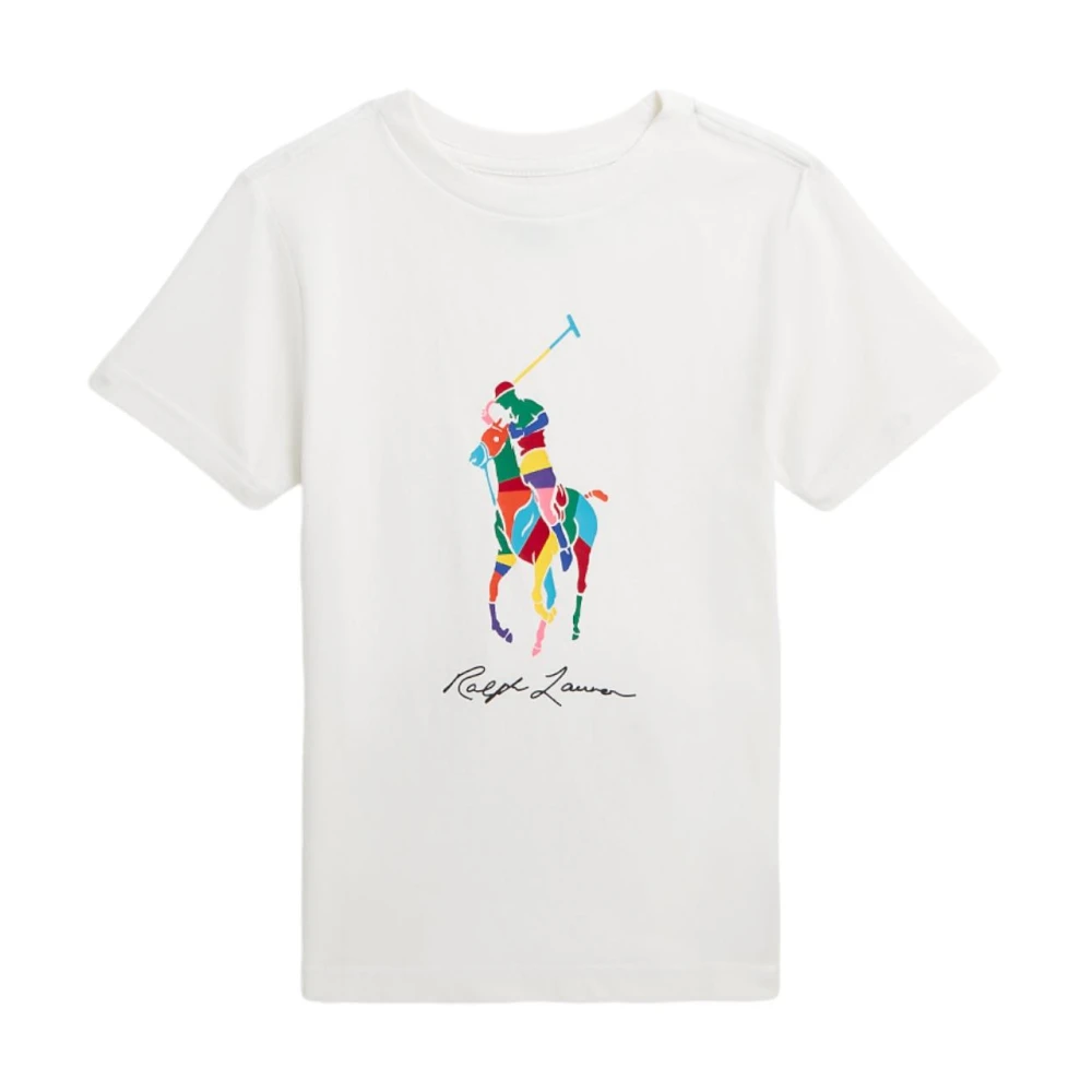 Polo Ralph Lauren Big Pony Vit T-shirt White, Pojke