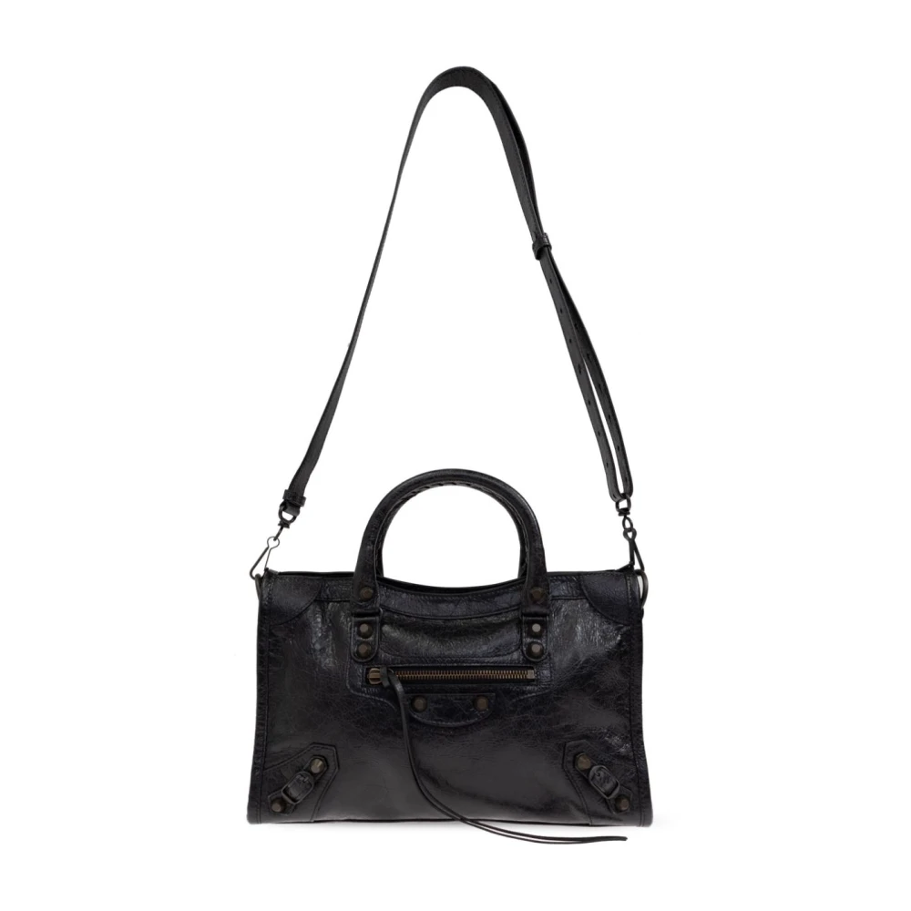 Balenciaga Zwarte tassen met verstelbare band Black Dames