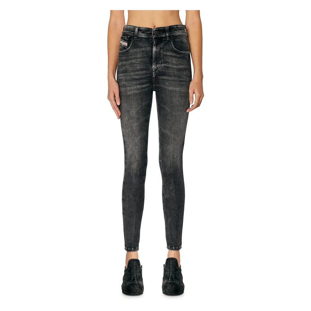 Diesel Super skinny Jeans 1984 Slandy-High Gray Dames