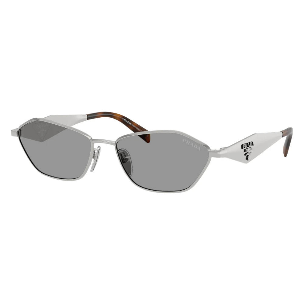 Prada Unisex Gray Sunglasses, 57 Mm, 0Pr D50s