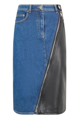 Gonna midi i denim