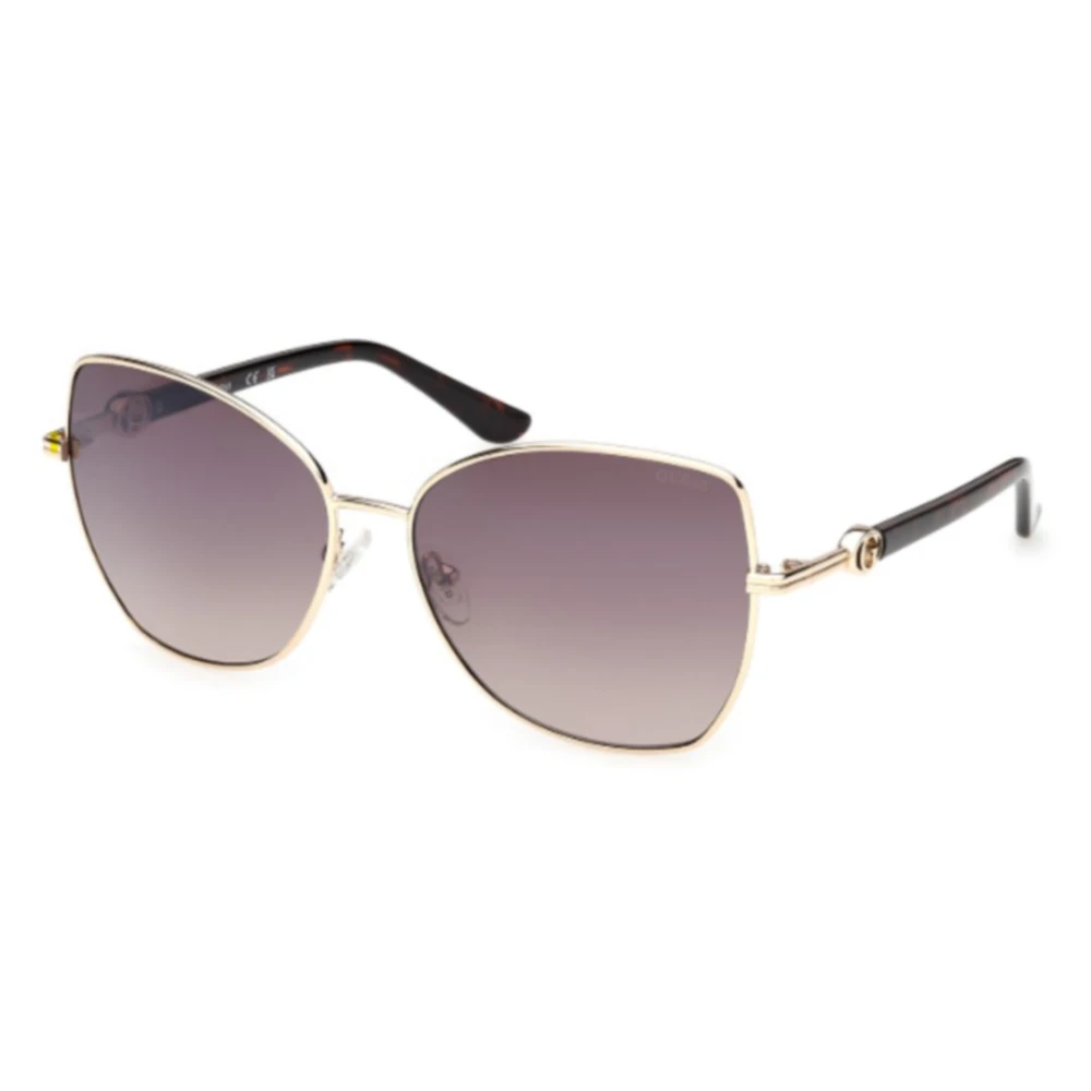 Guess Unisex Yellow Sunglasses, 59 Mm, Butterfly Sunglasses