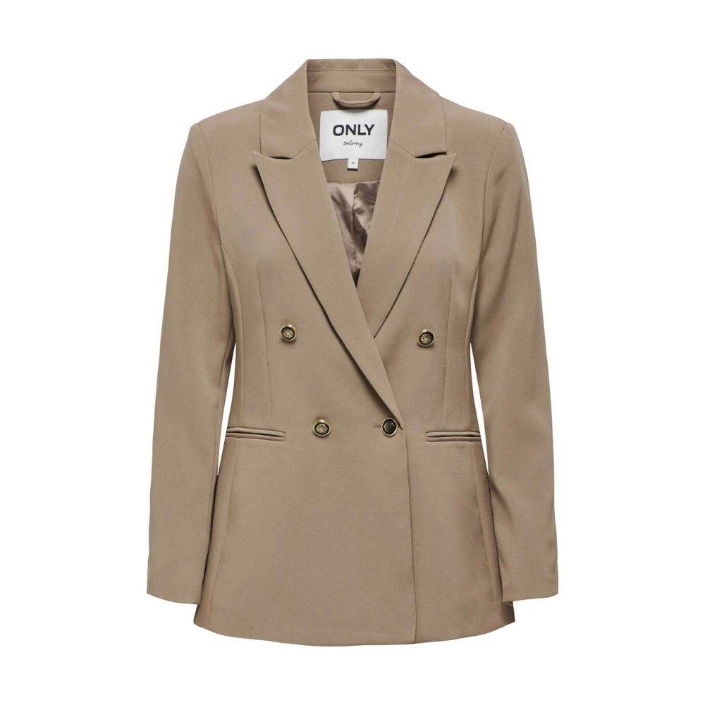 Only Life Fit Blazer Beige Dames