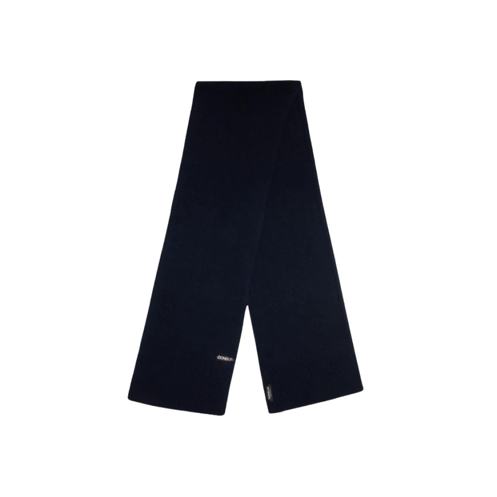 Dondup Women's Blue Winter Scarves, One Size, Sciarpa In Cashmere