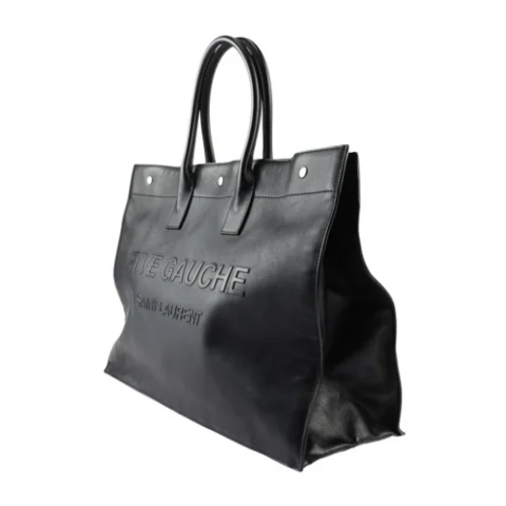 Yves Saint Laurent Vintage Pre-owned Leather totes Black Dames