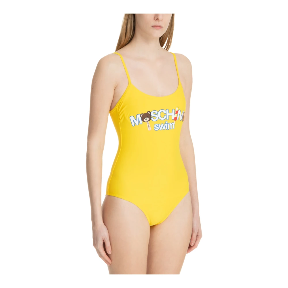 Moschino Swim Swimsuit Yellow Dames