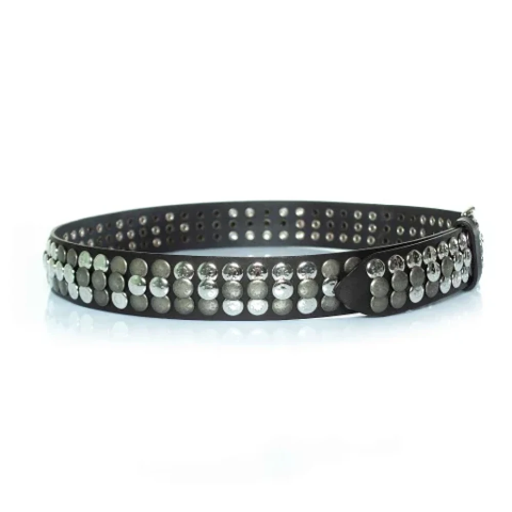 Isabel Marant Pre-owned Leather belts Black Dames