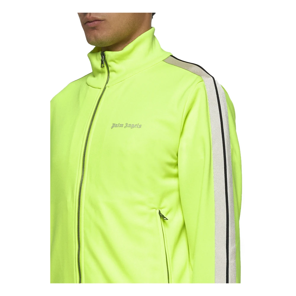 Palm Angels Fluo Geel Track Jacket Yellow Heren