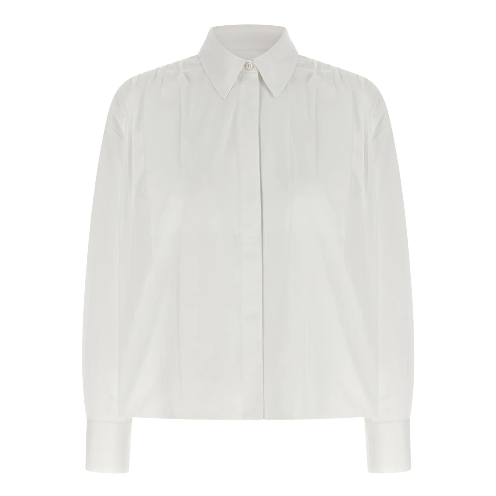 Jil Sander Women's White 136 Shirt - Shirts - S - Blouses & Shirts