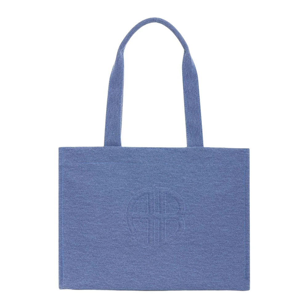 Anine Bing Women's Blue Tote Bags - Shopping Bags - One Size - Bags