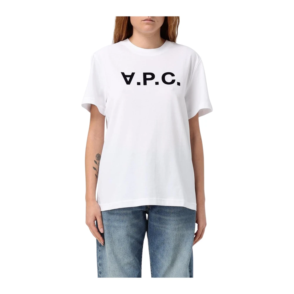 A.p.c. - Tops > T-Shirts - White - A.p.c. - Modalova