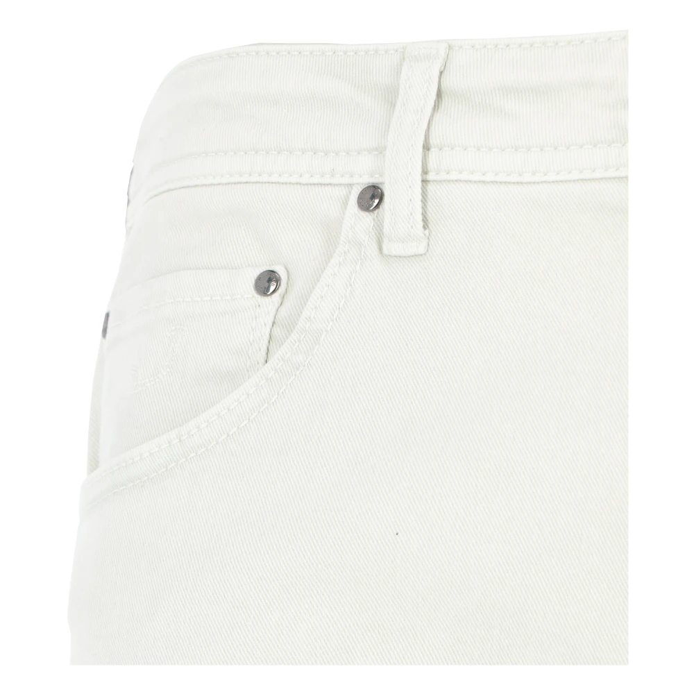 Jacob Cohën Slim Fit Denim Broek White Heren