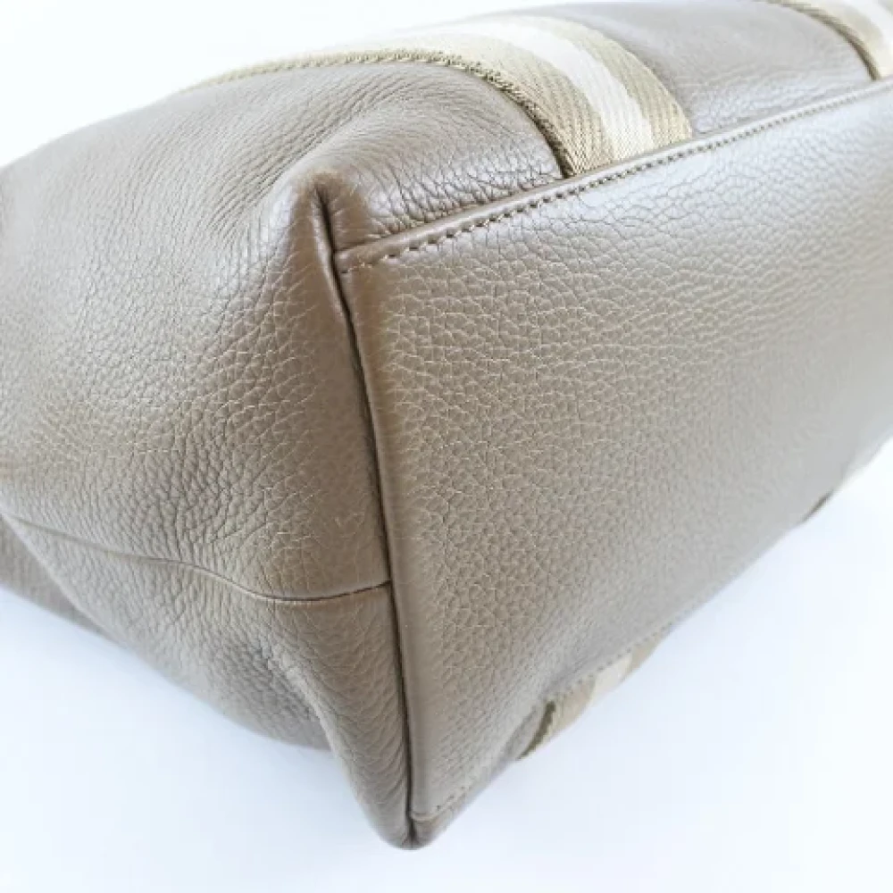 Bally Pre-owned Leather handbags Beige Dames