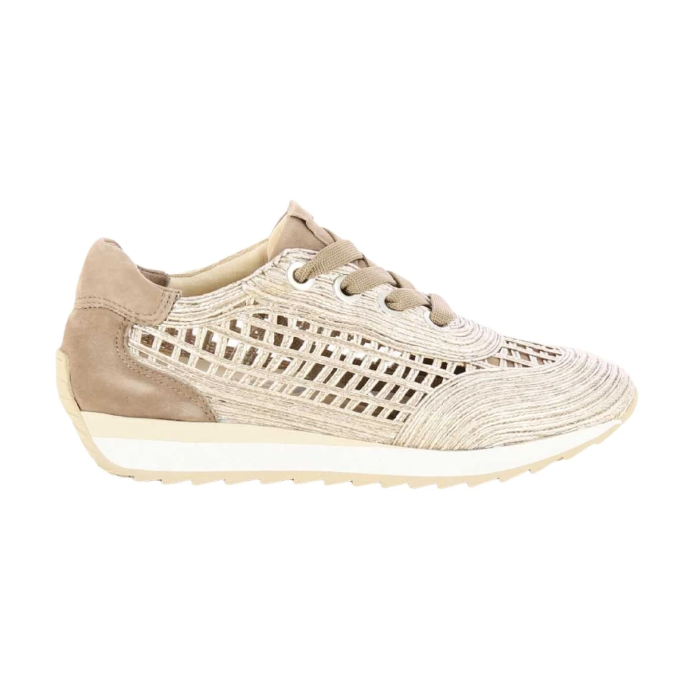 Softwaves Delta Sneaker Dames Schoenen Beige