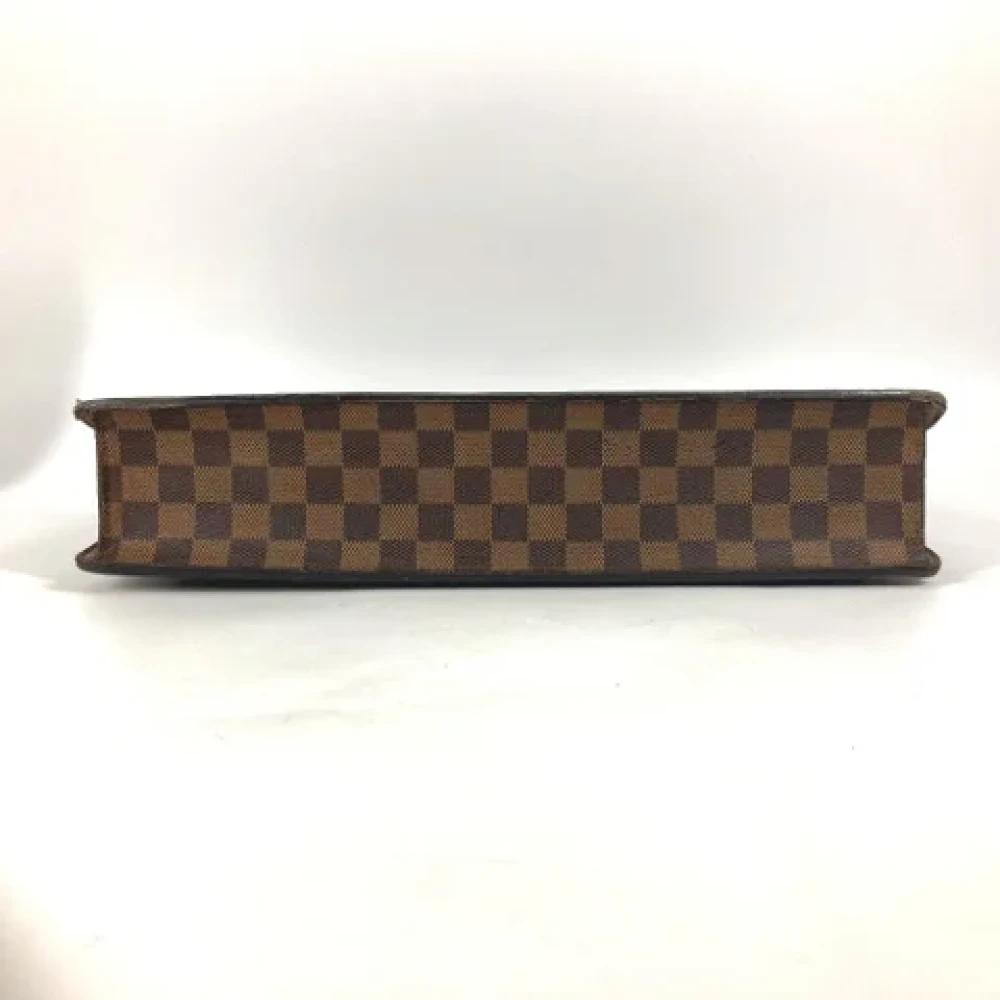Louis Vuitton Vintage Pre-owned Fabric handbags Brown Heren