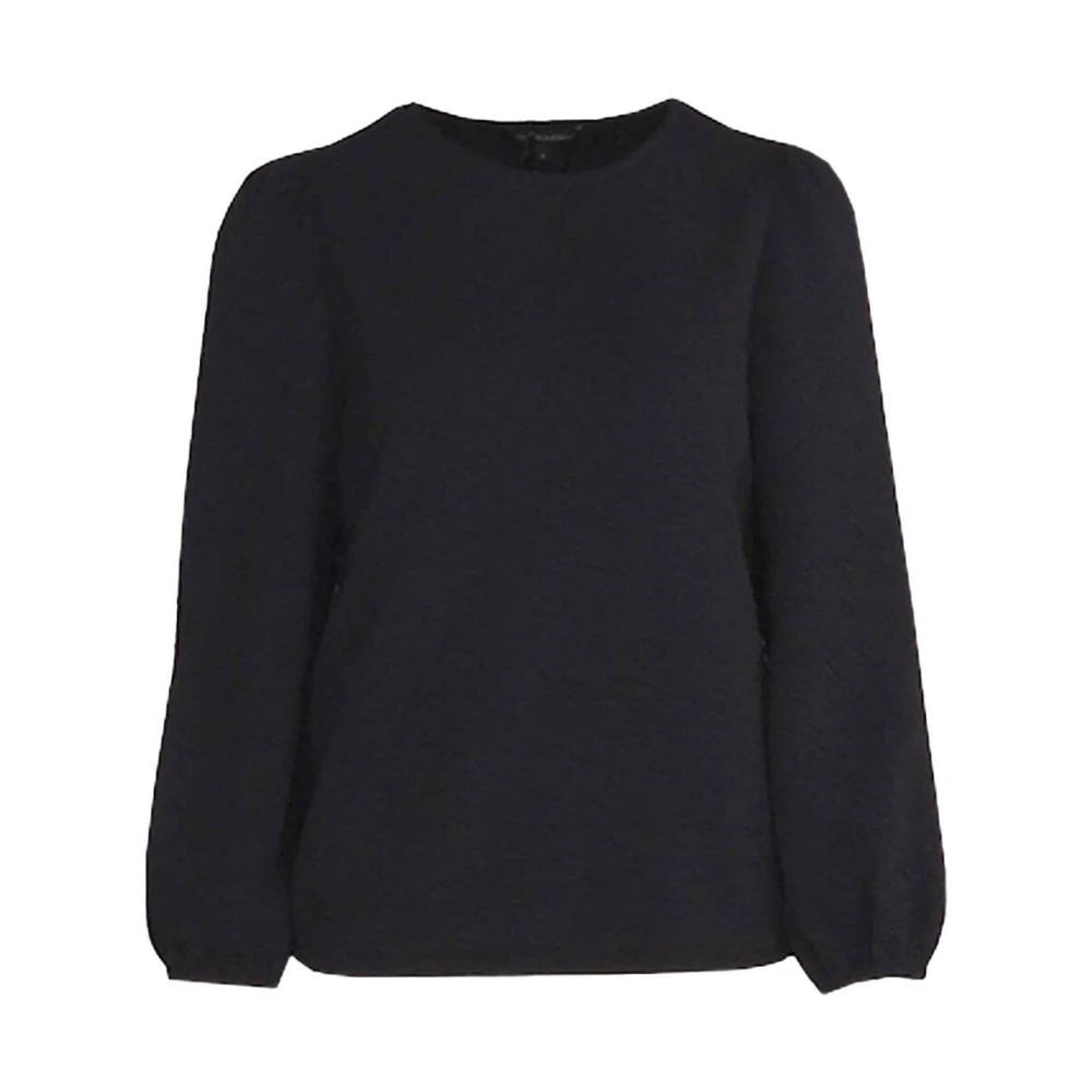 Tramontana Fancy Jersey Top Lange Mouw Black Dames