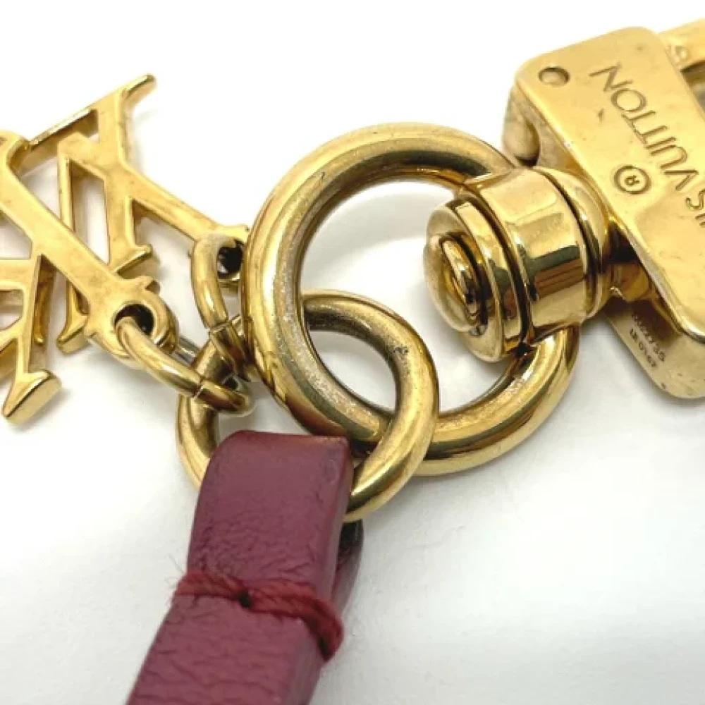 Louis Vuitton Vintage Pre-owned Leather key-holders Red Dames