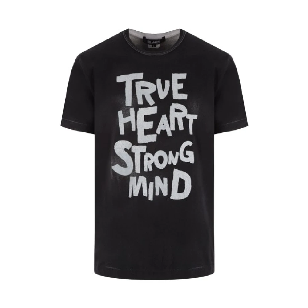 Comme des Garçons Zwarte T-shirts en Polos van Black Heren