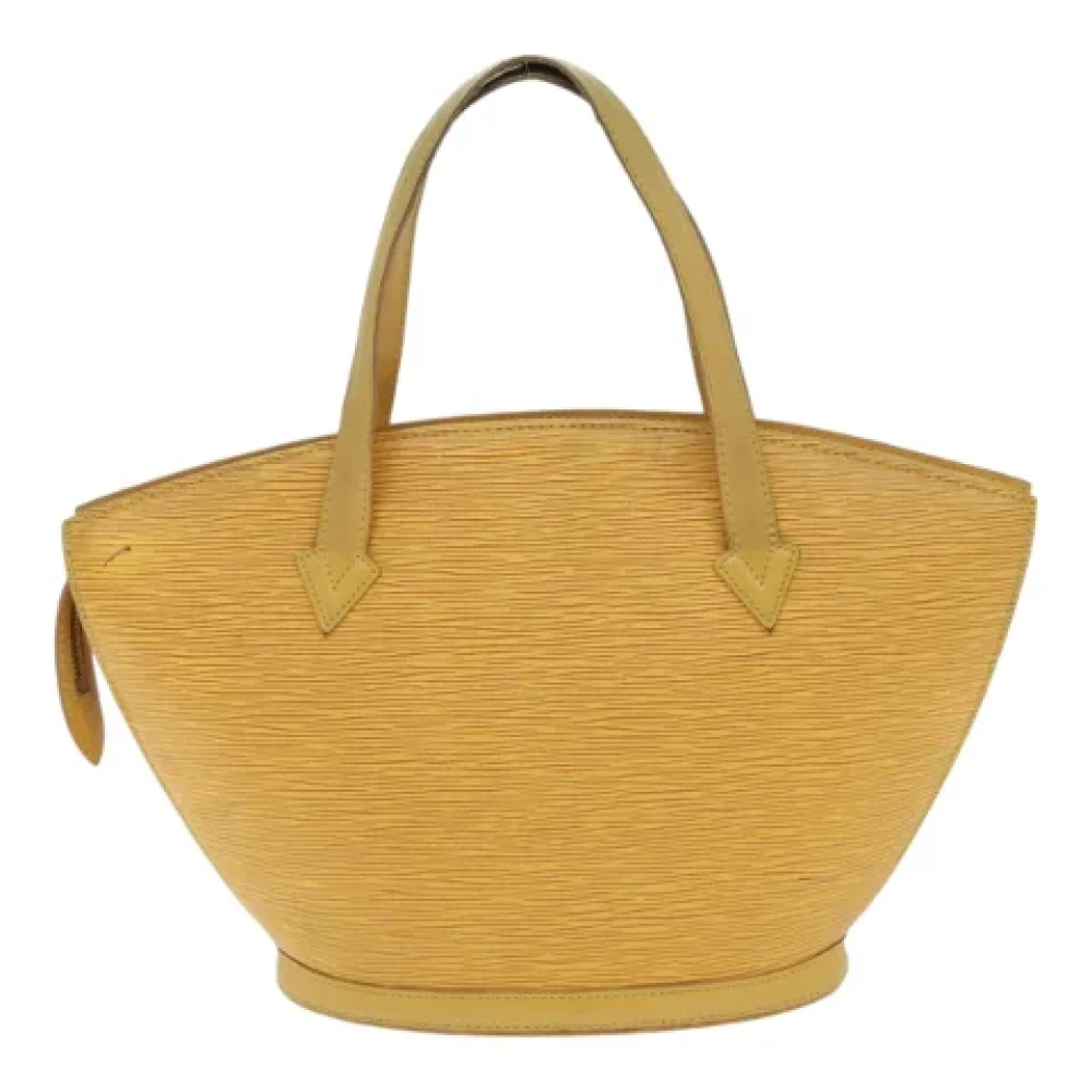 Louis Vuitton Vintage Pre-owned Leather handbags Yellow Dames