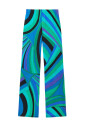 green-elasticated-waistband-straight-leg-pants
