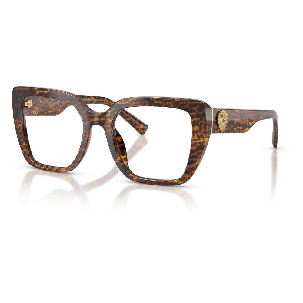 Dolce & Gabbana Brown Glasses, Female, 51 Mm, Square Eyeglasses