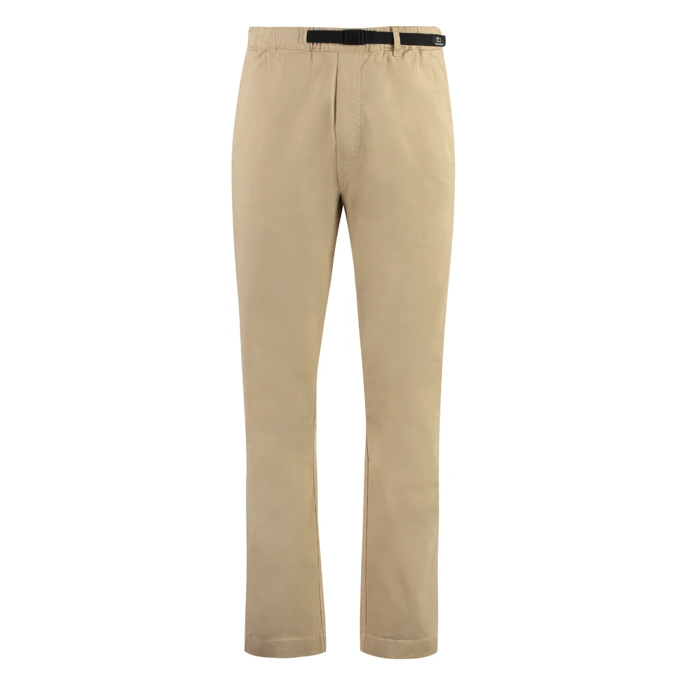 Woolrich Trousers Beige Heren