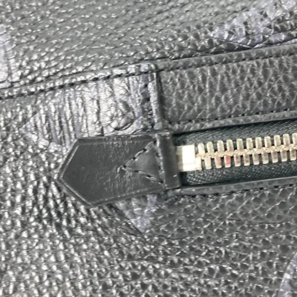 Louis Vuitton Vintage Pre-owned Leather shoulder-bags Black Heren