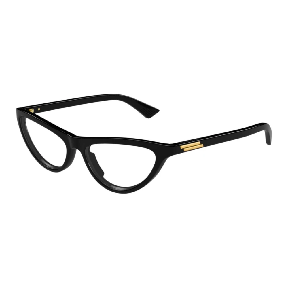 Bottega Veneta Unisex Black Glasses, 55 Mm, Cat Eye Frame