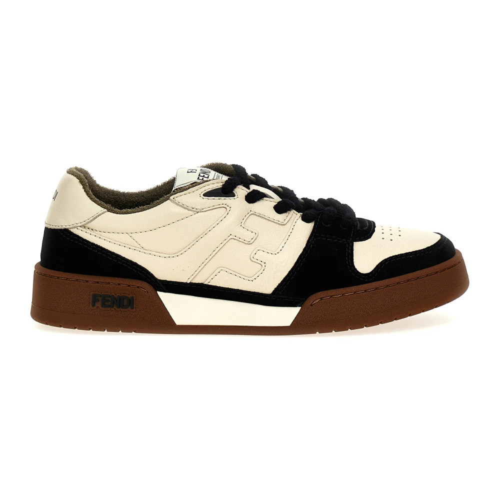 Fendi Men's Multicolor Match Trainers - Sneakers - 8 Uk - Shoes