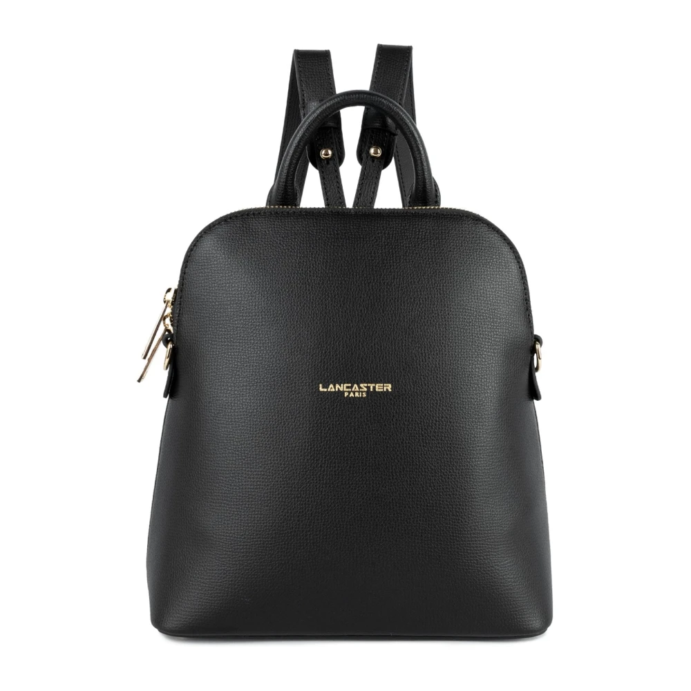 Lancaster Black Backpacks, Female, One Size, Zippé Sierra Jia Backpack