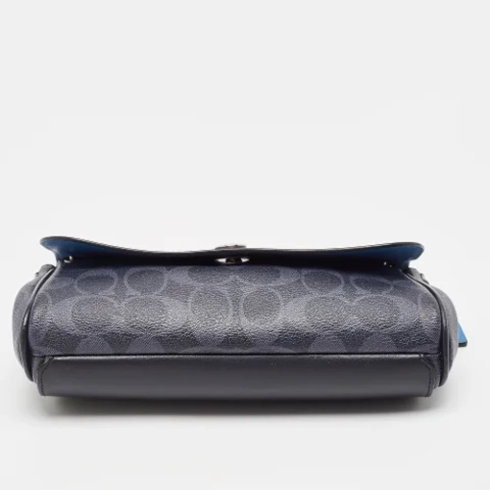 Coach Pre-owned Canvas crossbody-bags Black Dames