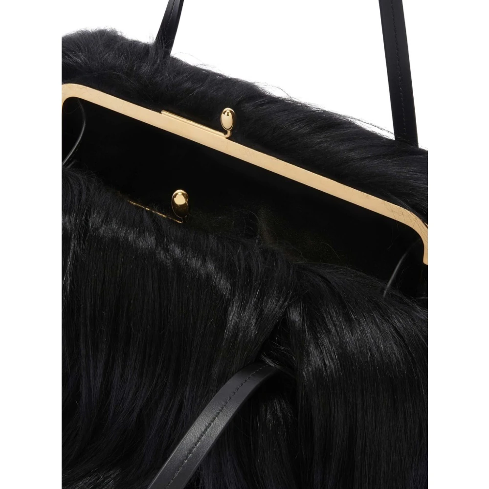 Jil Sander Zwarte Goji Handvat Tassen Black Dames