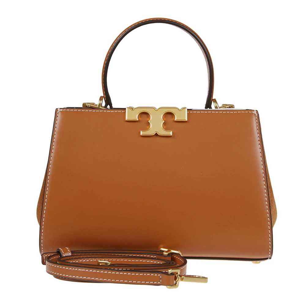 TORY BURCH Eleanor Satchel Tas Brown Dames
