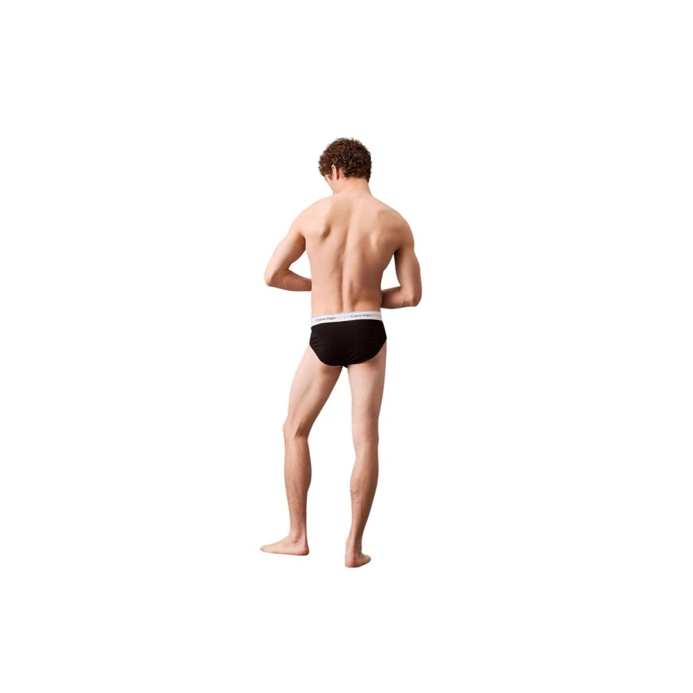 Calvin Klein Grijze Katoenen Klassiekers Briefs 3Pack Gray Heren